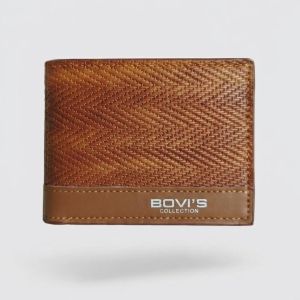 Bovis Leather Textured Mens Wallet High Quality
