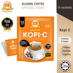 Kluang Coffee Cap Televisyen Kopi-C (12 individual sachets x 1 pack) Kopi C Kluang Cap TV