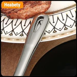 【2-3 days delivery】 1PC Stainless Steel Food Tongs Long Handle Non-Slip Barbecue Tongs Steak Tongs Kitchen Cooking Tools Kitchen Accessories