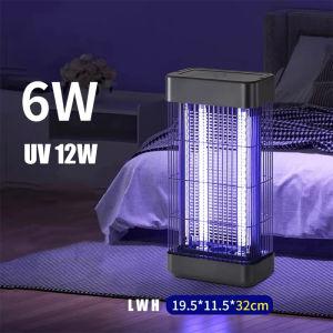 360 ° Surround Mosquitos Kill Lamp Restaurant Column Type Non toxic Double Layer Grid Mosquito Light