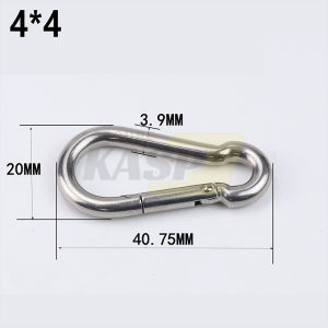 Heavy Duty Metal Lock Carabiner Hook Snap Clip D-Ring For Outdoor Camping (Sold Per Piece)
