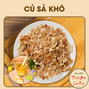 Củ sả khô 500g (Hàng khô thơm dùng pha trà xông hơi)