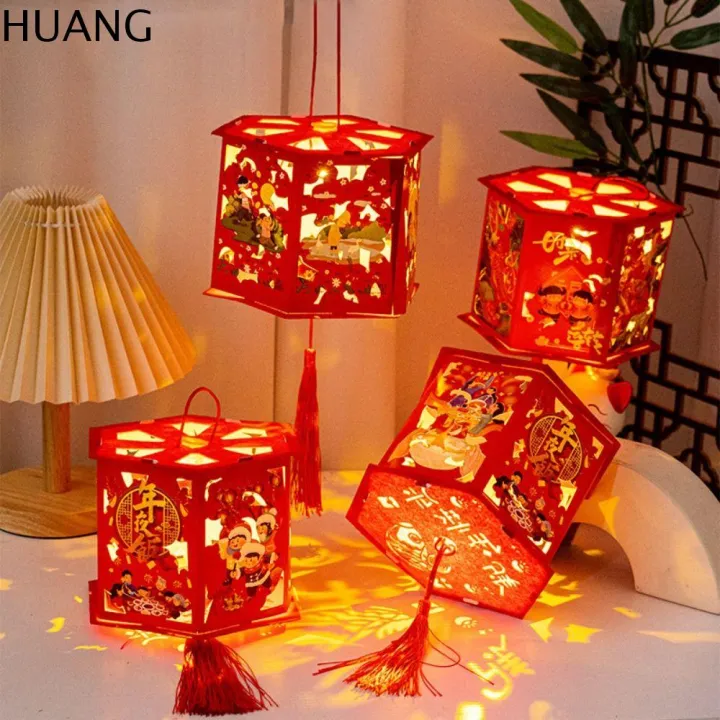 HUANG Rắn hoàng đạo Đèn lồng chiếu Lễ Hội Mùa Xuân Hoạt hình Phong cách ...
