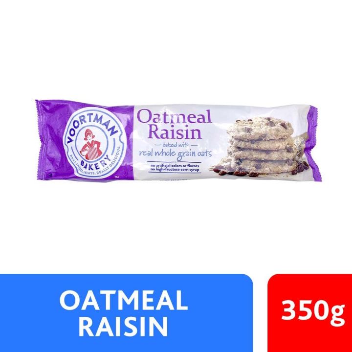 Voortman Oatmeal Raisin Cookies 350g Lazada PH