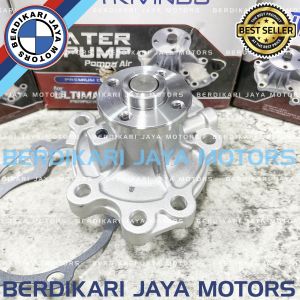 WATER PUMP WATERPUMP POMPA AIR RADIATOR SUZUKI ERTIGA SPLASH/ESTILO 3CYLINDER 17400-77M00 ORIGINAL MERK TRIVINDO