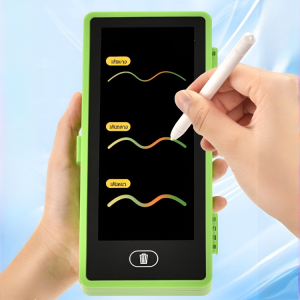 กล่องดินสอเขียน LCD 2-in-1/กระดานวาดรูปและเขียนไร้ฝุ่น/แท็บเล็ตเขียนอิเล็กทรอนิกส์สำหรับเด็ก