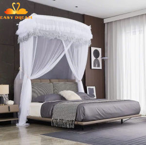 Màn khung xếp thu gọn - EASY DREAM Tang chinh chieu cao -Mùng khung xếp cao cấp không khoan tường đẹp chống muỗi