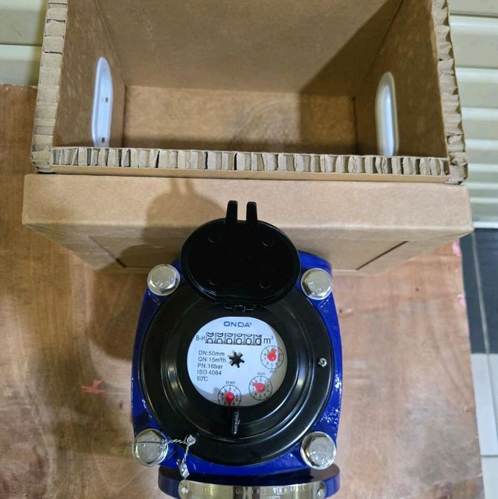 WATER METER ONDA 2 INCH DN 50 MM + KALIBRASI/ TERA METERAN CANGGIH ...