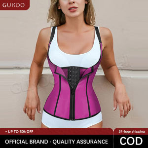 Women Shapewear Waist Trainer Zipper Tummy Sweat Waist Shaper Waist Trainer Corset Trimmer Belt Body Shaper for Women