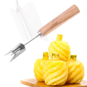 Stainless Steel Pineapple Peeler Pineapples Clip Easy Pineapple Knife Cutter Corer Vegetable Fruit Hole Digger