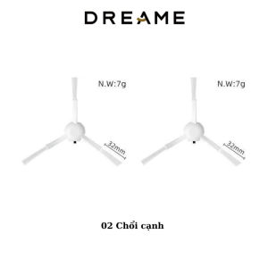 Phụ kiện Robot hút bụi Dreame D9 Pro/Max L10. Vaccum 1c mop 2 Pro: Chổi cạnh Chính Khăn lau Lọc hepa - Thay thế