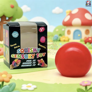 [SG Seller] Mini Gloss Solid Squeeze Ball Silent Slow Rebound Pocket Fidget Toy Relieve s Anxiety SG Ready Stock