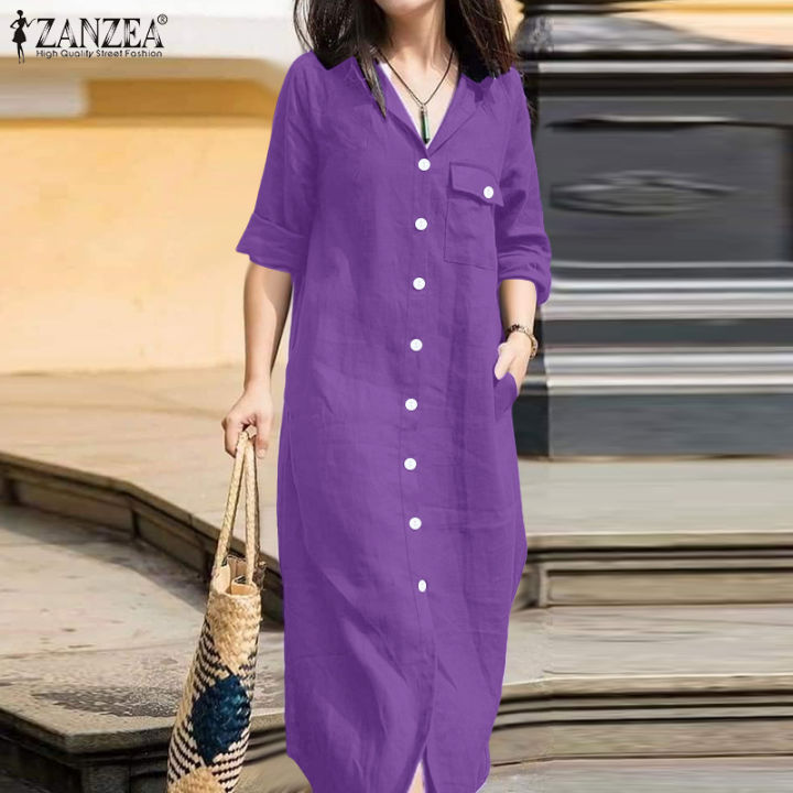 sachin and babi light blue dress Black Summer Dress Casual 3/4 Sleeve Midi Dresses