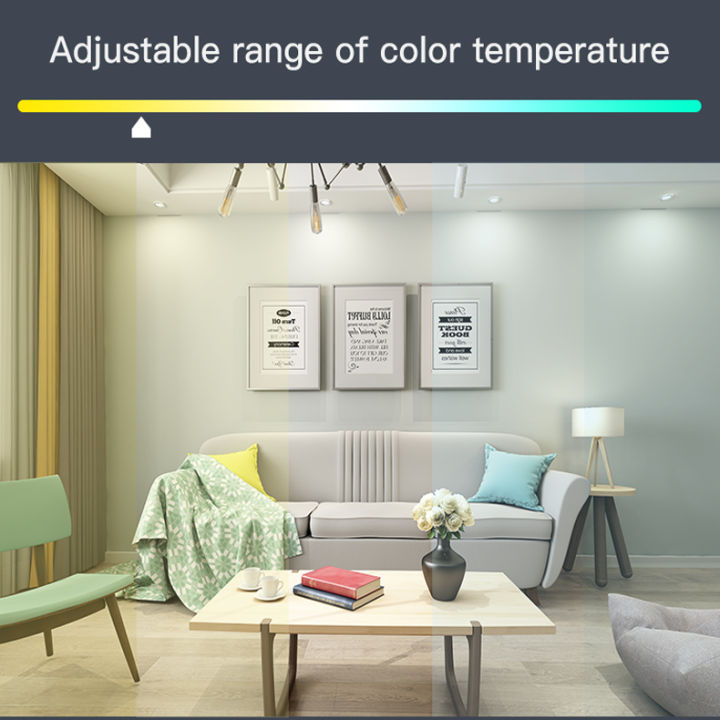 MOES%20WiFi%20Smart%20LED%20Downlight%20Zigbee%20Dimming%20Round%20S%20pot%20Light%207/10W%20RGB%20Color%20Changing%20Warm%20Cool%20light%20A%20lexa%20G%20oogle%20Home%20Vocie%20-%20Image%203