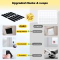 Qivine Black Out Shades for Bedroom Windows, Portable Blackout Curtain for Living Room, No Tools Cordless Window Shades for Home, 78.7 * 56.5'' Temporary Fabric No Drill Blinds & Shades for Travel. 