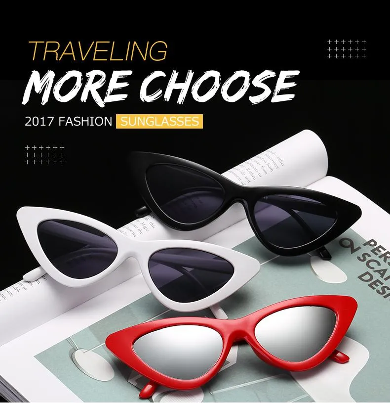 Cat Eye Sunglasses Personality Classic Cat Woman Glasses Trendy