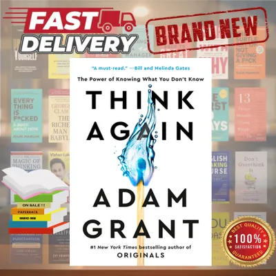 Think Again by Adan Grant - The Power of Knowing What You Dont Know