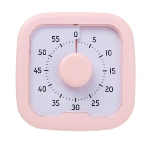 MMLUCK 60-Minute Visual Timer Silent with Stand Kitchen Cooking Timer Multi functional Self-discipline Countdown Timer Kids and Adults