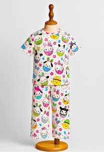 Best-Selling Sanrio-themed My Melody  Kuromi  HK Cinnamorrol and more Terno T-Shirt Pajama Pants Set – Cute Sleepwear for Baby Kids Women | Matching Outfit