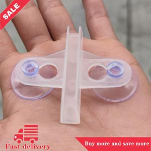 [COD] 2Pcs Aquarium Fish Tank Isolation Clip Partition Plate Glass Clamp Partition Suction Cup Breeding Separation Divider Sheet