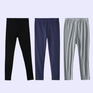 isi 3 Pcs Legging Panjang Anak Bebas Pilih Warna Celana Legging Anak Perempuan 6-12 Tahun Bahan Tebal Elastis Nyaman Dipakai