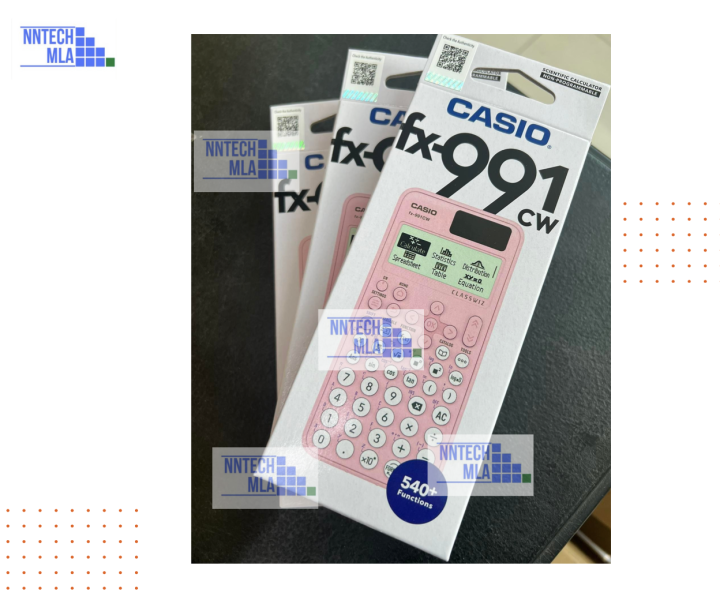 SCIENTIFIC CALCULATOR - CASIO CLASSWIZ FX991CW PINK With 12 Months ...