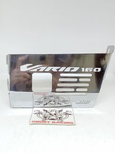 Cover engine / tutup pelindung bawah mesin VARIO 160 model kotak chrom