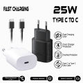 Charger Samsung 25 Watt M14 5G A14 5G Original Super Fast Charging C to C Cable. 