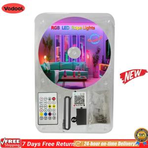[VODF] RGB Neon LED Strip IP67 Waterproof RGB LED Rope Light Bluetooth-compatible Music Sync Flexible Neon Strip Light Remote/APP Control for Party Favors
