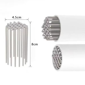 BENYTRO Anti-blocking Roof Floor Drain Large Displacement Stainless Steel Balcony Drainage Cover Durable Round Rooftop Rain Pipe Cap Drainage Plumbing Fitting