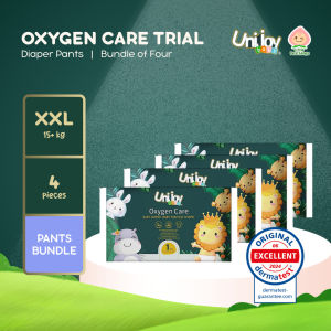 Unijoy Oxygen Care Diaper Pants Trial Pack Bundle (4pcs) - XXL
