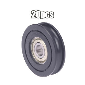 U Type Groove Ball Bearing 8x40x10mm Pulley Roller 608ZZ Bearing Rolling Pulley