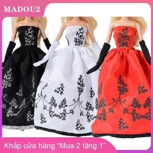 [COD] MADOU2 Quần Áo Búp Bê Công Chúa Ăn Mặc Tiệc Đảng Đẹp Ăn Mặc Thêu Vải Tuyn Ăn Mặc Cho 11Inch Búp Bê