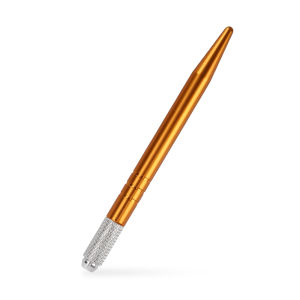 DECINIEE 10 Pcs Microblading Needles PCD 12/14/18/19 Pins Permanent Eyebrow Blade 0.25mm U Shape Microblading Makeup Blades