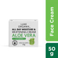 LUXE ORGANIX  Aloe Vera Vitamin C 97% Hydra Bright Moisturizer 50g. 