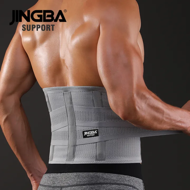 Lumbar%20Back%20Support%20For%20Men%20Men's%20Breathable%20Light%20Waist%20Support%20Waist%20Trimmer%20Body%20Shaper%20for%20Men%20Fitness%20Sports%20Support%20Compression%20Belt%20Weightlifting%20Running%20Basketball%20Protective%20Gear%20-%20Image%203