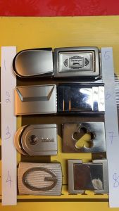 หัวเข็มขัดสุภาพขนาด34มมแบบหัวเกาะเนื้อซิ้งค์สีนิเกิลแบบELEPHANT