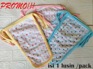 1 lusin popok bayi newborn motif fulprint/popok bayi motif fulprint isi 1 lusin