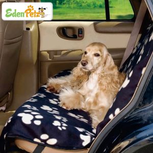 Họa tiết cún cưng bọc ghế ô tô nệm không thấm nước võng chó cưng tự động Ghế sau protecter chăn