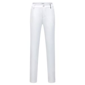 Womens Golf Pants Sportswear Waterproof Stretch Sports Pants High Waist Outdoor Golf Wear for Women Trousers Blue White