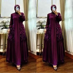 Alluna Dress / Gamis Muslim / Fashion Muslim