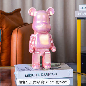 OXO Internet Celebrity Violent Bear Big Decorations Tide Brand kaws Bearbrick Living Room Large Floor Light Luxury TV Cabinet Cartoon Doll