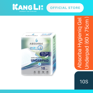Absorba Hygieniq Underpad 10s (60x75cm)