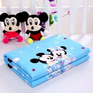 EN MUMMY Cotton Baby Waterproof Urine Mat Baby Cot Sheet Protector Bedsheet Protector Alas Lapik Tilam Bayi Kalis Air