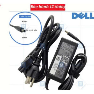 Sạc Latop Dell 19.5V- 3.34A- 65W - ZIN Chân Kim Nhỏ 4.5*3.0mm Sạc Máy Tính Dell Sạc Nhanh An Toàn Bền Bỉ - Bảo Hành 12 Tháng