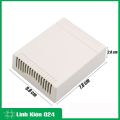 Hộp nhựa điện tử 98x78x28mm đựng bảng mạch điện kỹ thuật. 