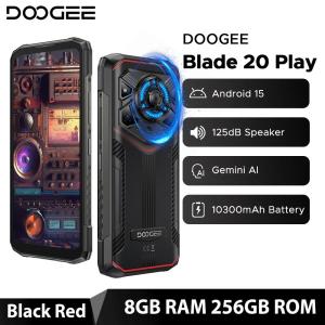 Global Version DOOGEE Blade20 Play 5G Rugged Phone 6.6” HD+ 90Hz 8GB 256GB 10300mAh Battery 50MP Camera Android 15 Mobile phone