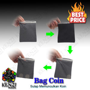 Alat Sulap Coin Bag Kantong Memunculkan Koin - KZ225