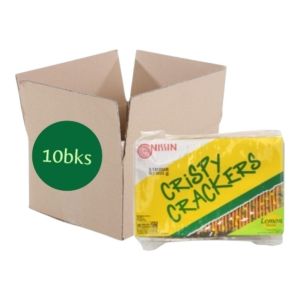 Nissin Crispy Crackers Made in indonesia (Harga Borong Untuk Karton Pack isi 10-30bks).