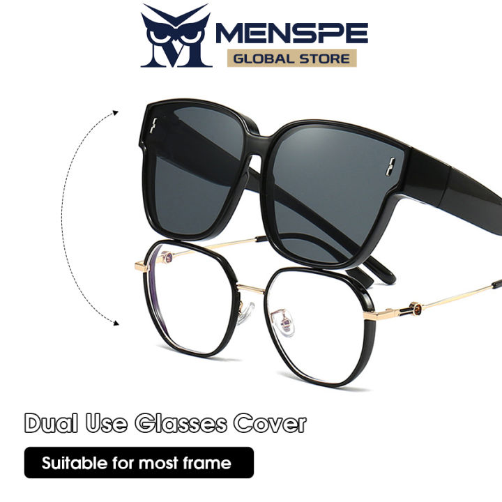 MENSPE Sunglasses Myopia Glasses Cover TAC Polarized Sunglasses